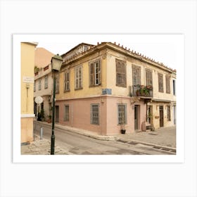 House in the Plaka of Athens Art Print