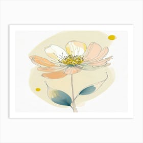 Flower Print Art Print