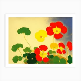 Flowers In A Pot 1 Art Print