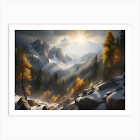 The Silver Lining Art Print