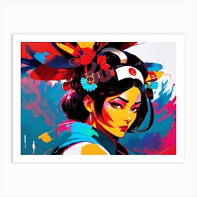 Chinese Woman 8 Art Print