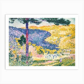 Valley With Fir; Shade On The Mountain (1909), Henri Edmond Cross Art Print