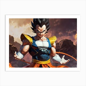 Dragon Ball Z 44 Art Print