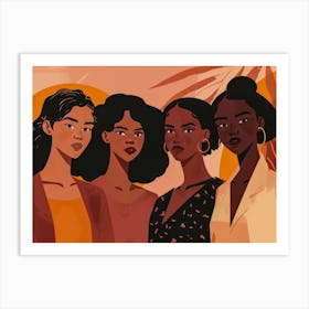 Women Of Color 5 Art Print