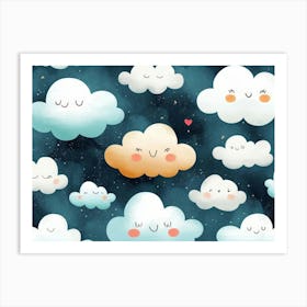 Clouds In The Sky 1 Art Print