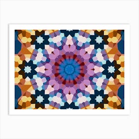 Mandala Mosaic Decor Art Print