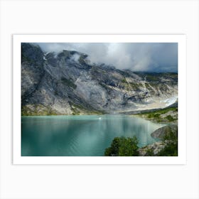 Lake In The Mountains 1 Art Print