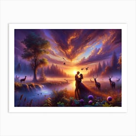 couple 3 Art Print