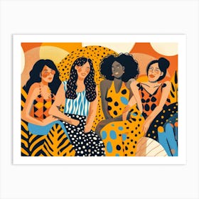 Women Of Color 27 Art Print