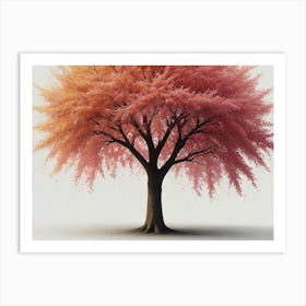 Cherry Blossom Tree Art Print