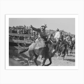 Untitled Photo, Possibly Related To Cowboy At Bean Day Rodeo, Wagon Mound, New Mexico By Russell Lee 1 Art Print
