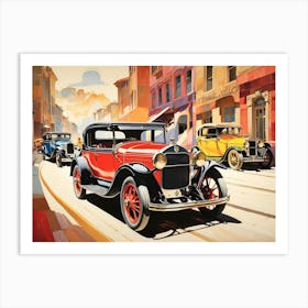 Ford Ad Art Print