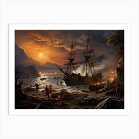 Pirates Of The Caribbean Art Print