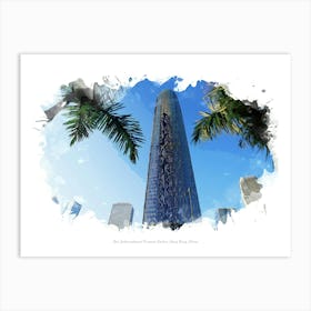 One International Finance Centre, Hong Kong, China Art Print