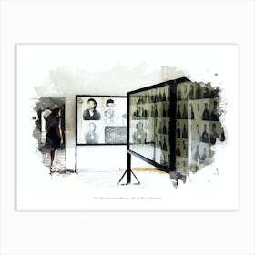 Tuol Sleng Genocide Museum, Phnom Penh, Cambodia Art Print