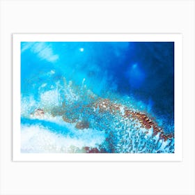 Into The Blue 4 Art Print