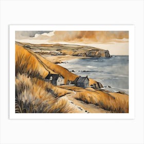 European Coastal Painting (184) Art Print