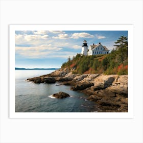 Owls Head Penobscot Bay 1 Art Print