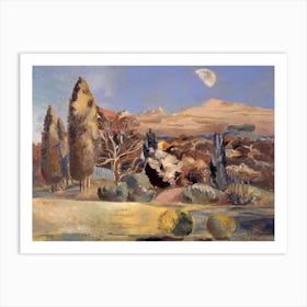 Landscape Of The Moon's First Quarter, Paul Nash Art Print