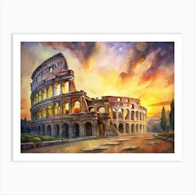 Colossion Art Print