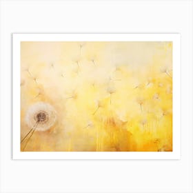 Dandelion 11 Art Print