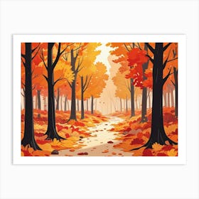 Autumn Forest 1 Art Print