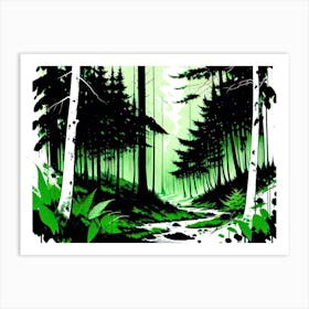 Forest 68 Art Print