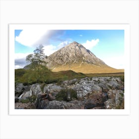 Buachaille Etive Mor on the Road To The Highlands 1 Poster