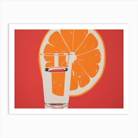 Glass Of Water Art Print