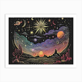 Universe Art Print