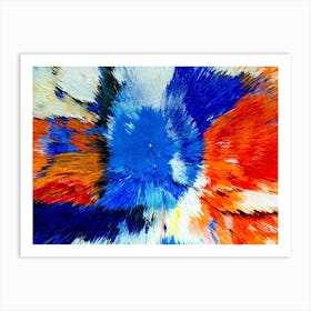 Acrylic Extruded Painting 172 Art Print