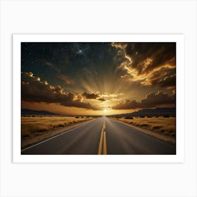 Road To The Stars Art Print