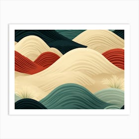 Asian Landscape Art Print