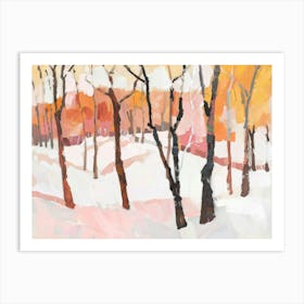 Winter Forest Art Print