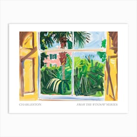 Charleston From The Window Series Poster Painting 1 Art Print