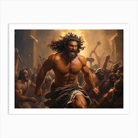 Warrior of The Lord Art Print