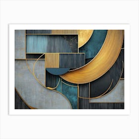 Abstract Painting 18 Art Print