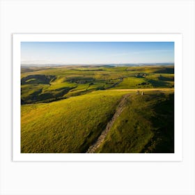 Aerial View Of The Dales 8 Art Print