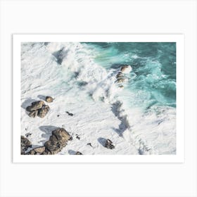 Boulder Beach Art Print