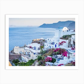 Oia Village Art Print