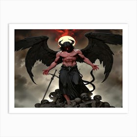 Demon 7 Art Print