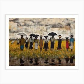 When It Rains Art Print