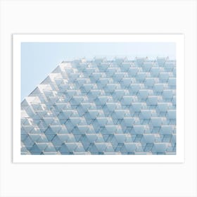 Building Made Of Glass Art Print