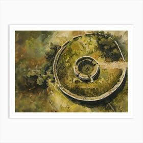 Stone Circle Art Print