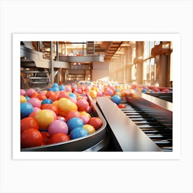 The Acme Plastic Ball Factory Art Print