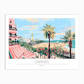 Cannes Art Print