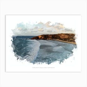 Snelling Beach, Kangaroo Island, South Australia Art Print