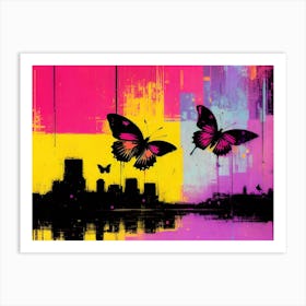 Butterfly City Art Print