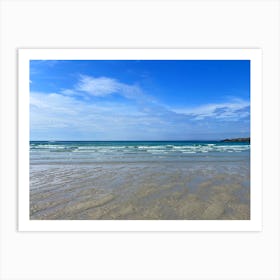 Beach At Dunmore Art Print