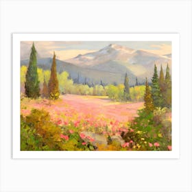 Flowers In The Meadow Art Print